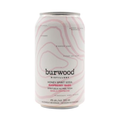 Raspberry Basil 6-Pack Craft Cooler | Burwood Distillery
