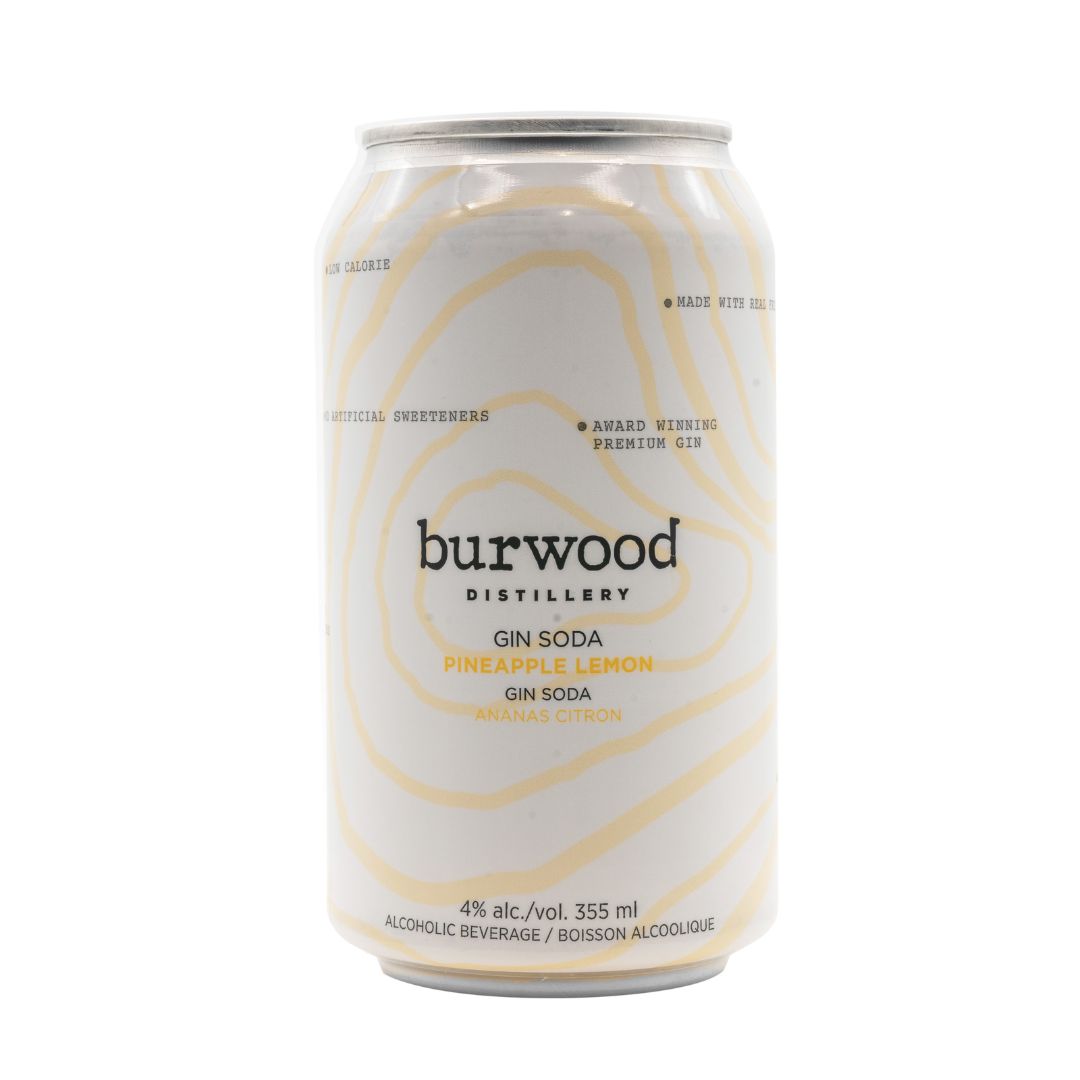 Pineapple Lemon 6-Pack Craft Cooler | Burwood Distillery