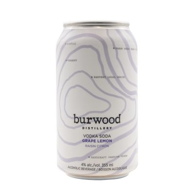 Grape Lemon 6-Pack Craft Cooler | Burwood Distillery