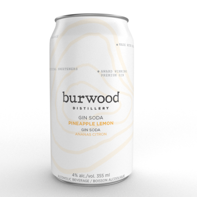 Pineapple Lemon 6-Pack Craft Cooler | Burwood Distillery