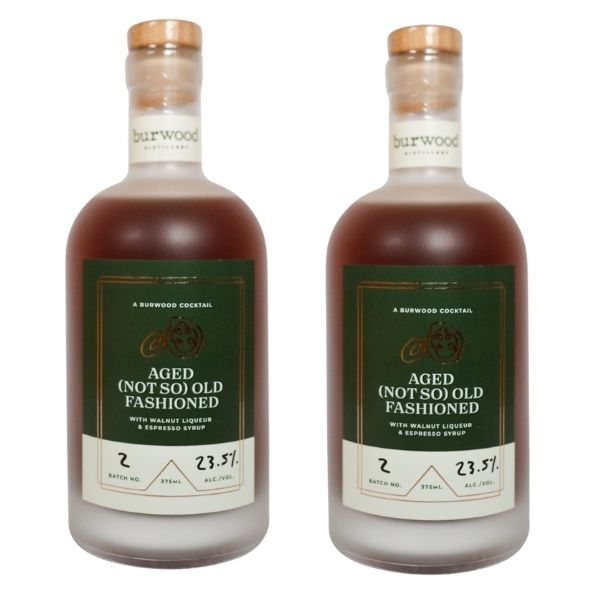 Ready To Serve, Aged (Not So) Old Fashioned | 375ml Each | Bundle Of Two | Burwood Distillery