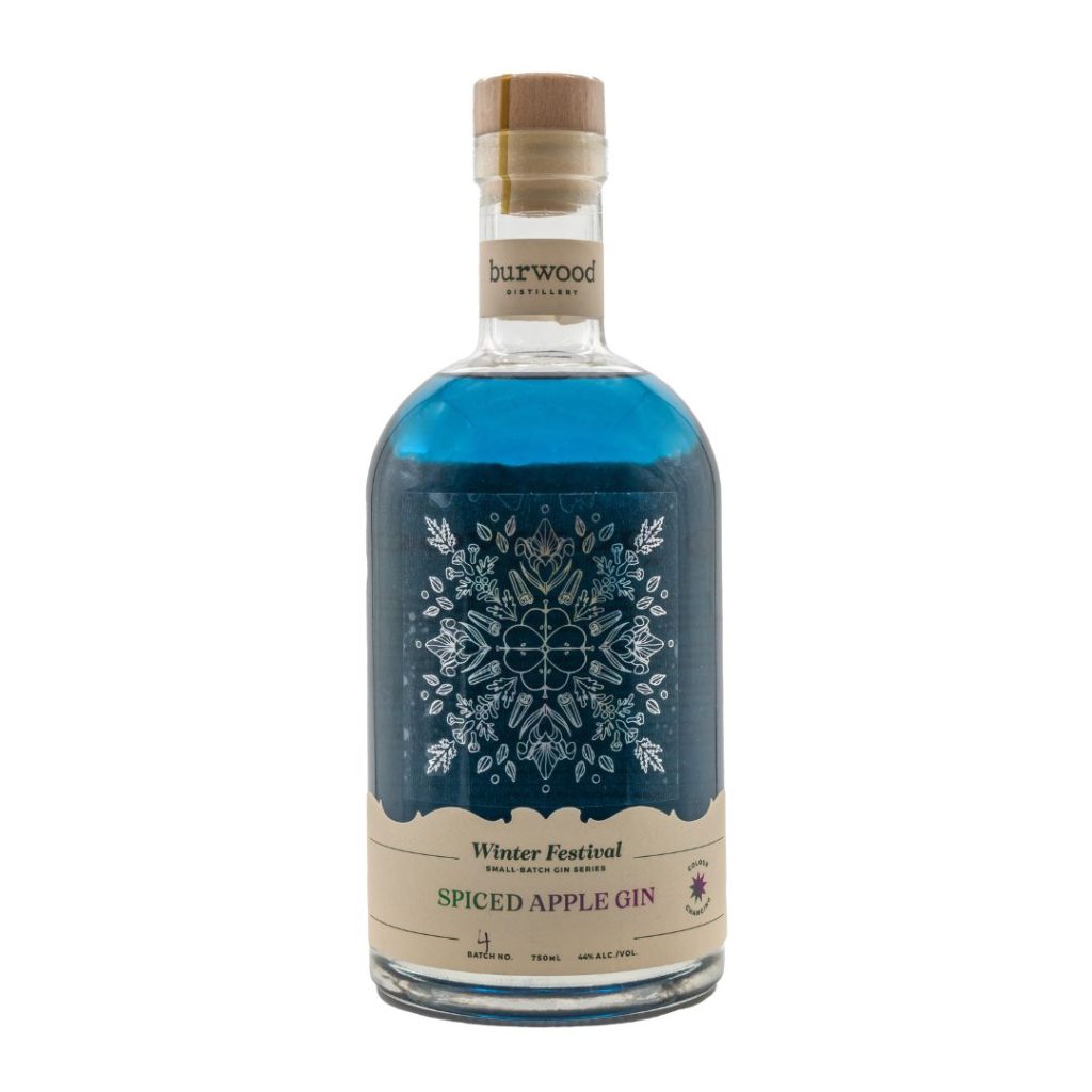 Spiced Apple - Colour Changing Gin - Winter Festival Series | 750ml | Burwood Distillery