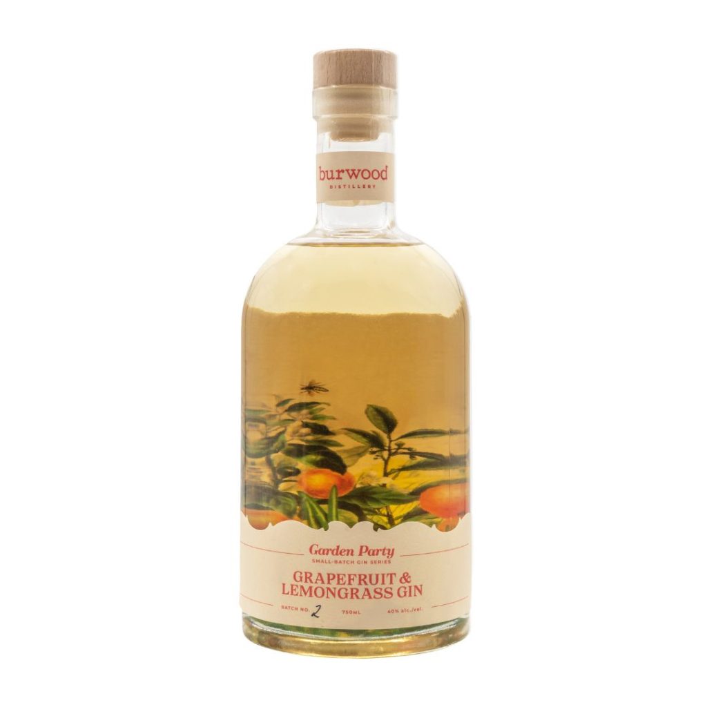 NEW! Grapefruit Lemongrass Seasonal Gin | 750ml | Limited Time - Get A FREE 50ml Bottle Of Gin | Burwood Distillery