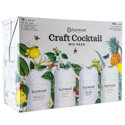 Mixed 12 Pack Of Ready To Drink Cocktails | Burwood Distillery