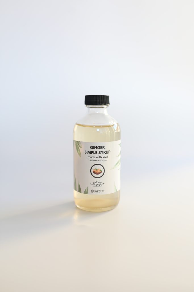 Burwood Ginger Simple Syrup
