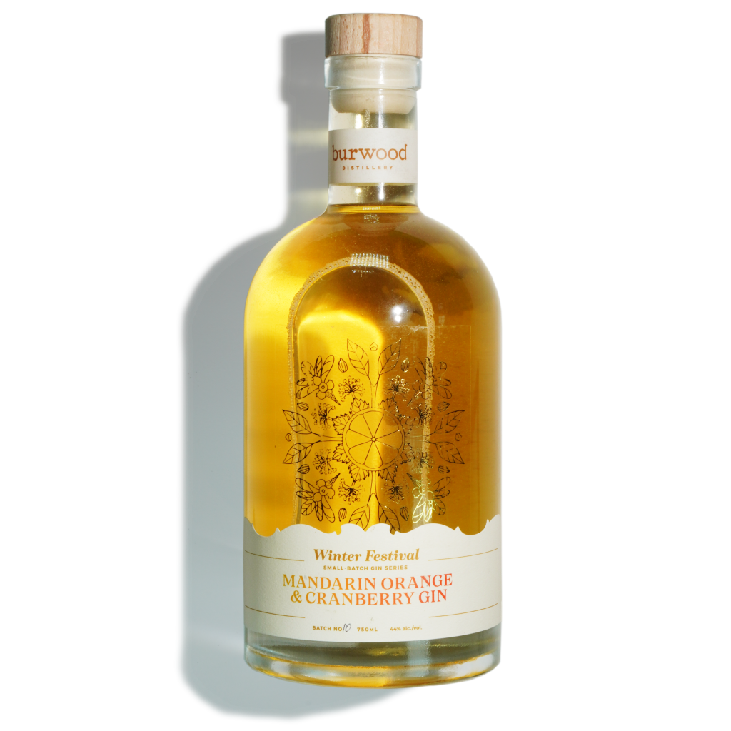 Mandarin Cranberry Seasonal Gin | 750ml | Burwood Distillery
