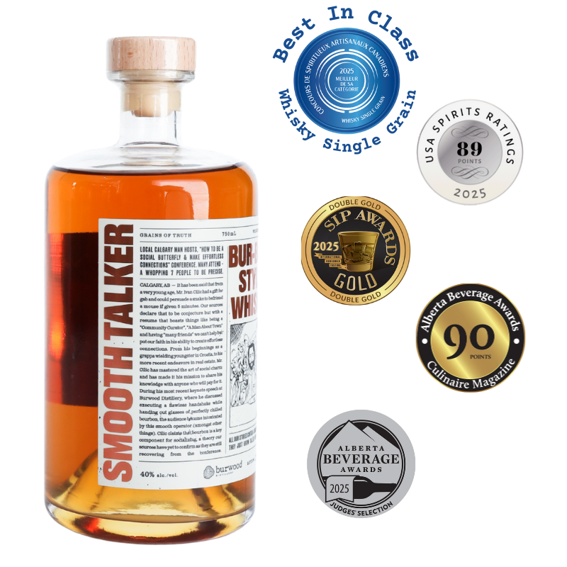 The Smooth Talker - Bur-bon Style Whiskey I 750ml | Burwood Distillery
