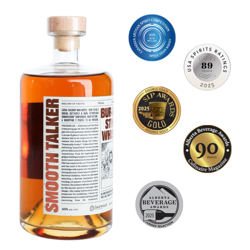 The Smooth Talker - Bur-bon Style Whiskey I 750ml | Burwood Distillery