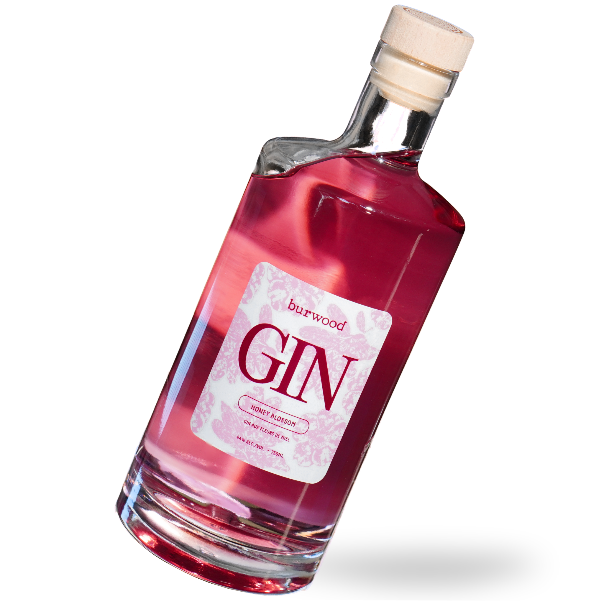 Honey Blossom Pink Gin | 750 ml | Burwood Distillery – Burwood Distillery