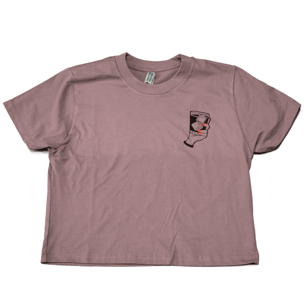 Women's "Old Fashioned" T-Shirt | Shitake | Burwood Distillery