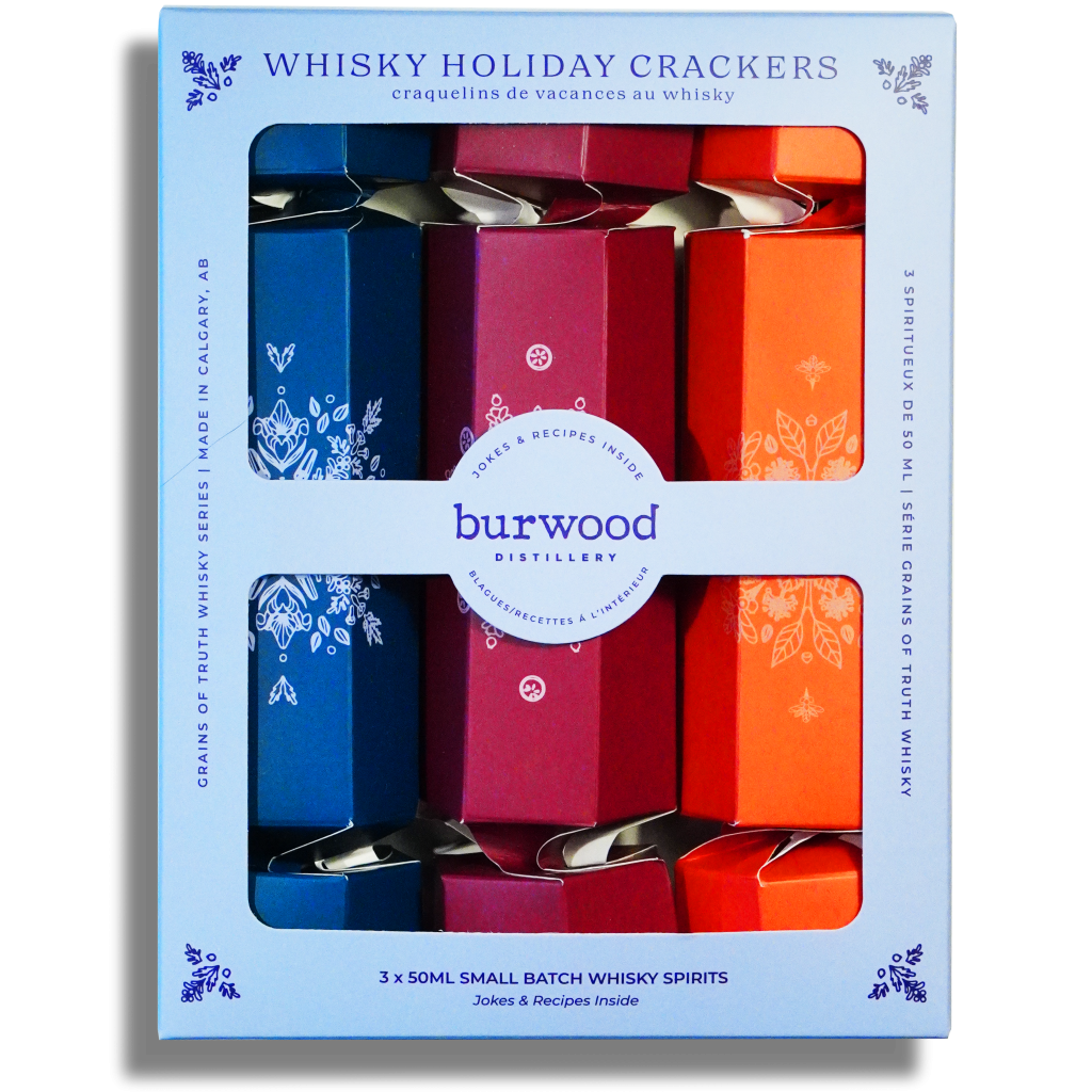 PRE BUY -Whisky Holiday Christmas Crackers - Pack of 3 Crackers | Burwood Distillery