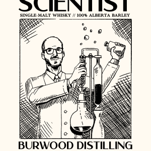 "The Scientist" Poster | 22"x 28" | Burwood Distillery
