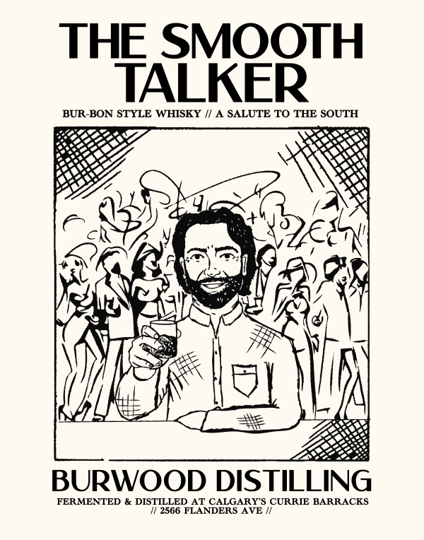 "The Smooth Talker" Poster | 22"x 28" | Burwood Distillery