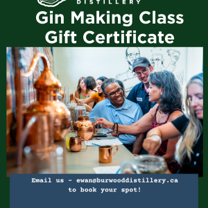 Burwood Class Gift Card | Gin-Making Classes
